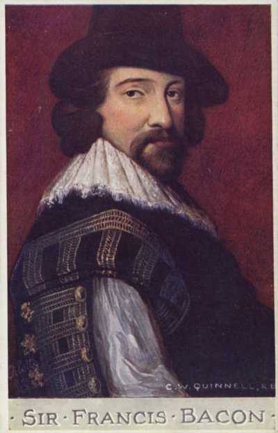 Sir Francis Bacon (1561-1626), filosofo e autore inglese da Cecil Watson Quinnell